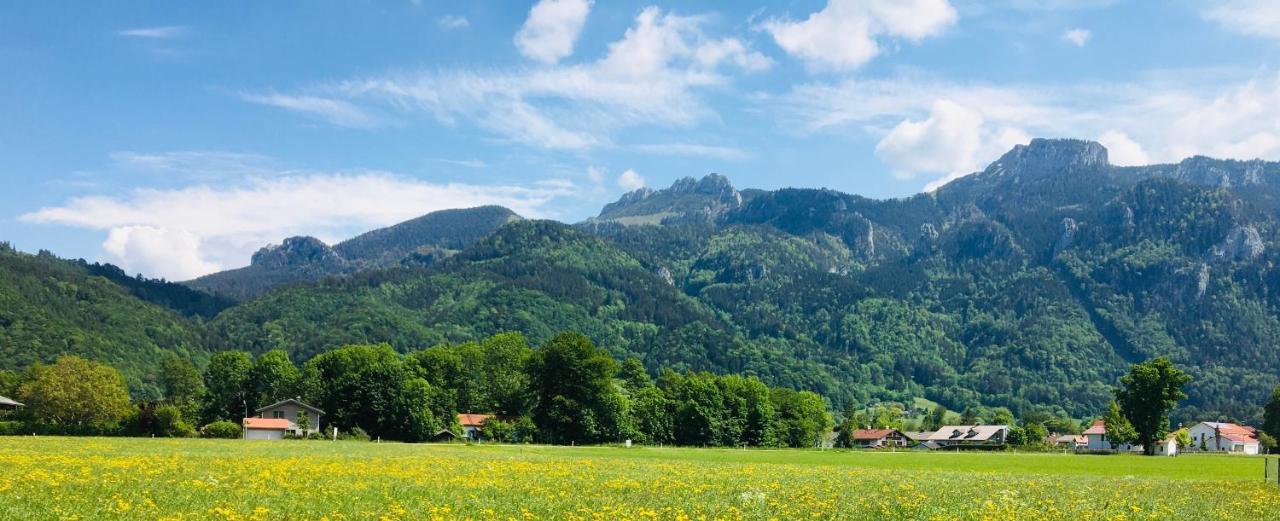 Appartamento Kampenzeit Loft Mit Traumhaftem Panoramablick Aschau im Chiemgau Esterno foto