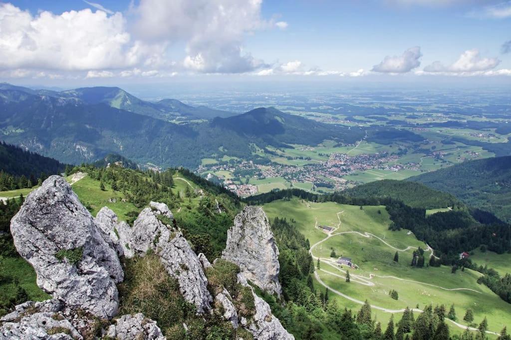 Appartamento Kampenzeit Loft Mit Traumhaftem Panoramablick Aschau im Chiemgau Esterno foto