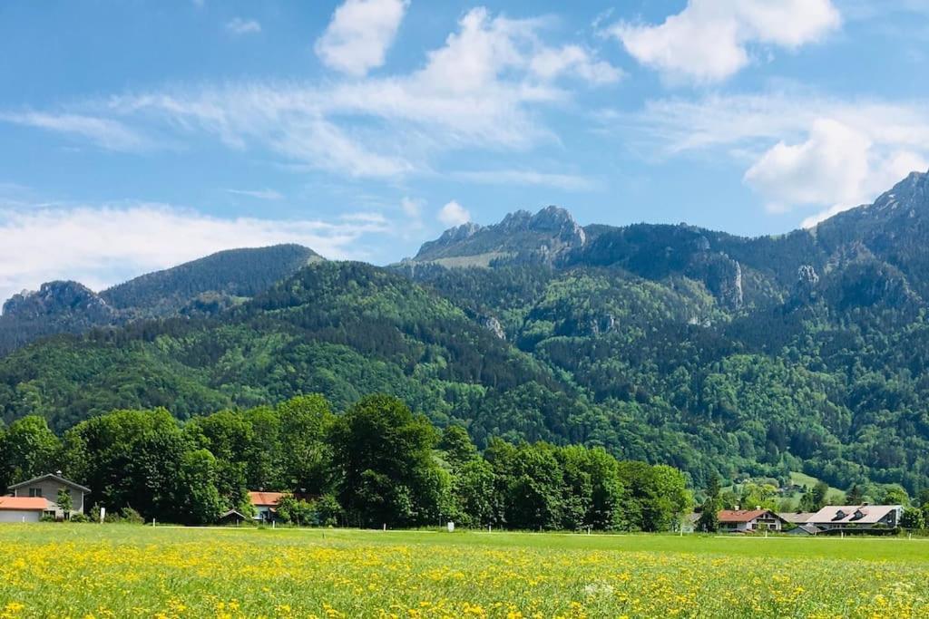 Appartamento Kampenzeit Loft Mit Traumhaftem Panoramablick Aschau im Chiemgau Esterno foto